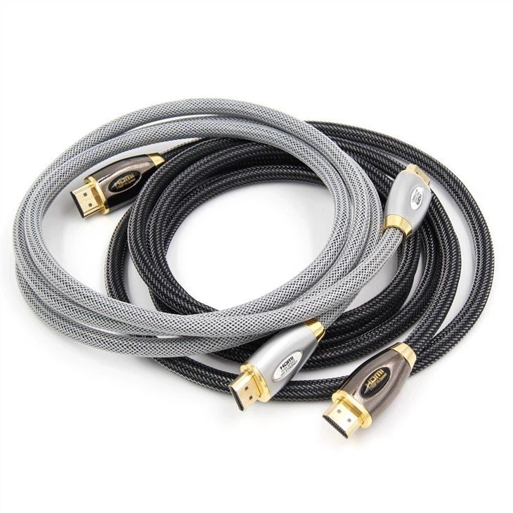 Inventory Nylon Braiding HDMI Cable Manufactures